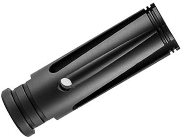 Picture of Mission First Tactical Muzzle Brake - 3 Prong Ported Flash Hider, 5.56/223, Black Nitride Finish, 416 Stainless