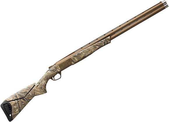 Picture of Browning Cynergy Wicked Wing Realtree Max-5 Over/Under Shotgun -12Ga, 3-1/2", 28", Vented Rib, Realtree Max-5 Camo, Burnt Bronze Cerakote, Composite Stock w/ Textured Grip Panels, Ivory Front Sight, Invector-Plus (F,M,IC)