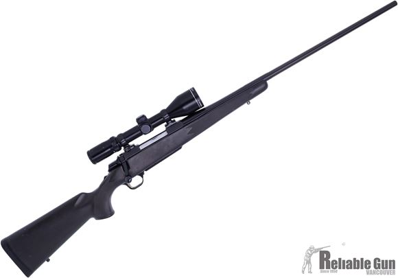 Picture of Used Browning A-Bolt II Stalker Bolt Action Rifle, 300 Win Mag, 26" Barrel,  Matte Black Composite Stock, Swift 2.5-10x 50 Scope, 1 Magazine, Good Condition