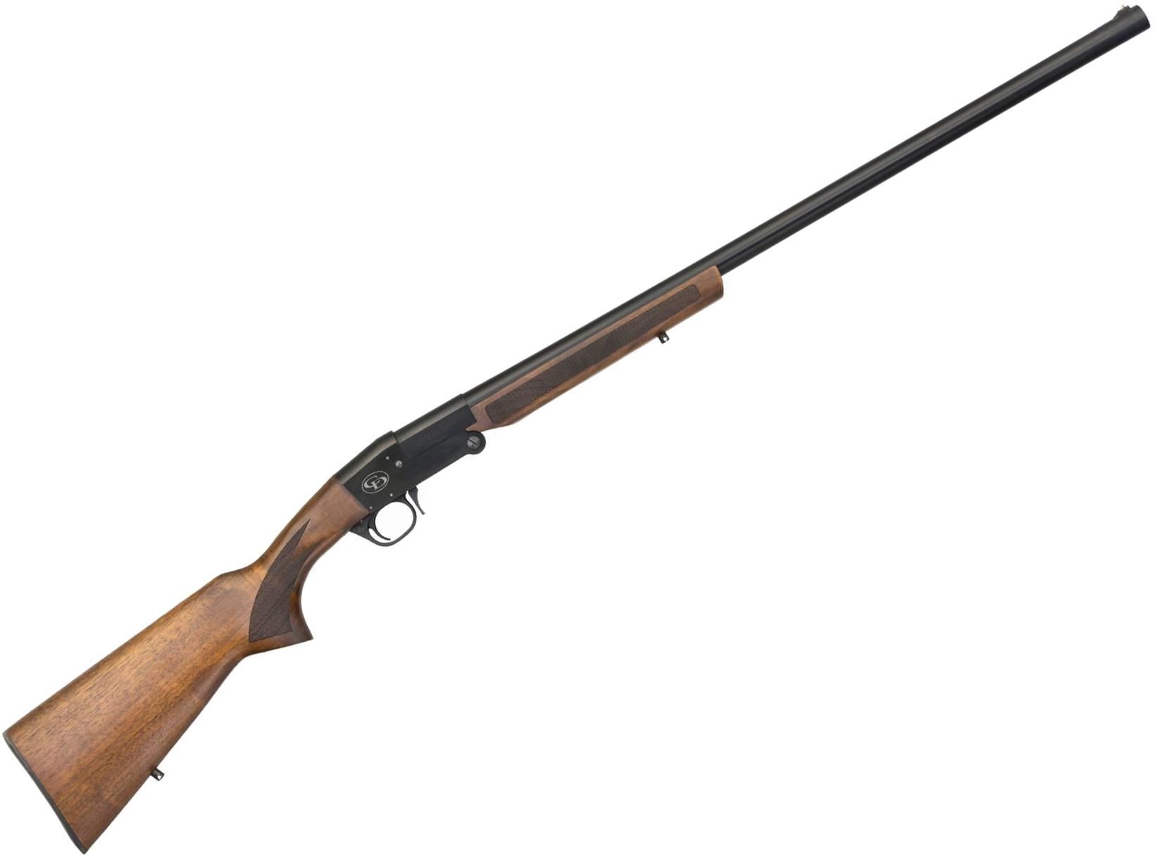 Charles Daly 101 Single Shot Shotgun 20Ga, 3", 26", Black, Checkered Walnut Stock, 1rds
