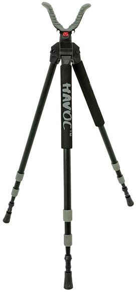 Picture of Bog Shooting Accessories, Shooting Rest - Havoc Series, Black, Tripod, 22" - 50", 1.64lbs