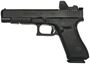 Picture of Glock 34 Gen5 MOS Optic Kit Semi-Auto Pistol - 9mm, 5.31", Black, Adjustable Rear Sight, w/ Red Dot Optic Kit, Ritonx3 Tactix PRD, 3x10rds