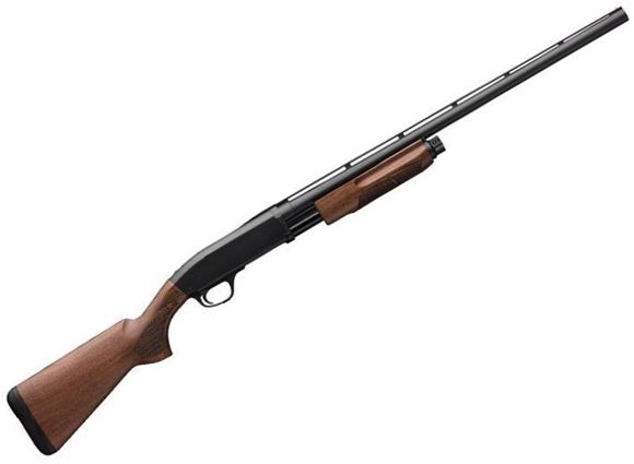 Picture of Browning BPS Field Pump Action Shotgun, 12ga, 3", 28", Satin Finish Walnut Stock, Silver Bead Front Sight, 4rds, Invector-Plus Flush (F,M,IC)