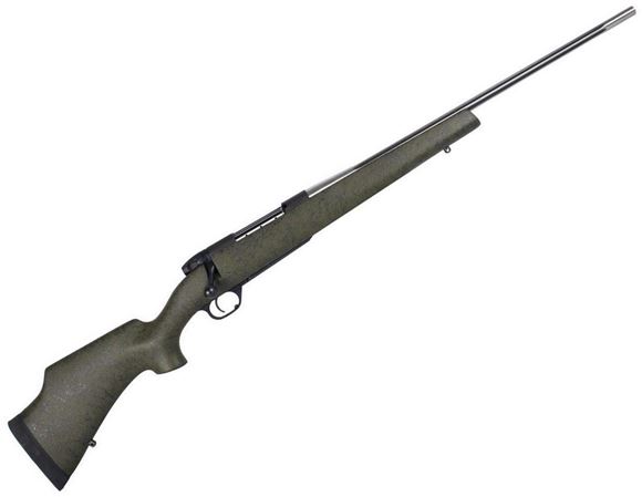 Picture of Weatherby Mark V Camilla Ultralight Bolt Action Rifle - 6.5 Creedmoor, 24", 13" LOP, 1-8", Fluted Stainless Steel, Raised Comb Monte Carlo Composite Stock, Forest Green, 4 Rds