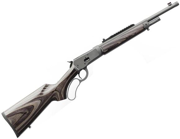 Picture of Chiappa Model 1892 Wildlands Takedown Lever Action Rifle - 44 Rem Mag, 16.5", Dark Grey Cerakote Finish, Laminate Stock, Fiber Optic Front & Skinner Peep Rear Sight, Top Rail, 5rds
