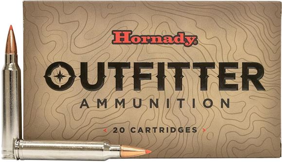 Picture of Hornady Outfitter Rifle Ammo - 300 Win Mag, 180Gr, GMX, 200rds Case