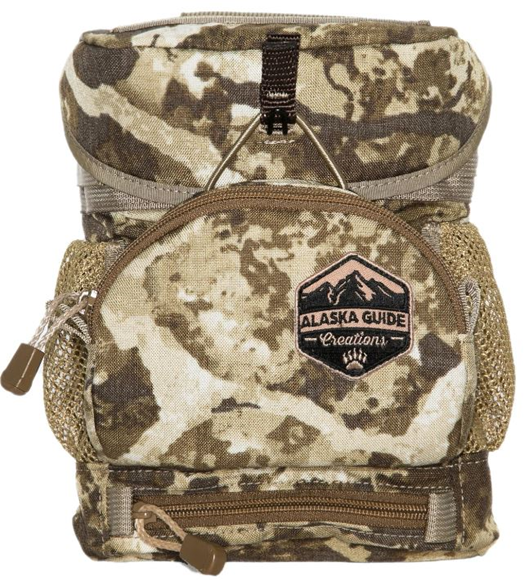 Picture of Alaska Guide Creations Binocular Harness Packs - Hybrid With MAX Pocket Bino Pack, Cipher Camo, Fits Up To 10x42 Binoculars, & Medium Sized Rangefinders