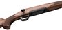 Picture of Browning X-Bolt Long Range Hunter Bolt Action Rifle - 6.5 PRC, 24", Heavy Sporter Contour w/Muzzle Brake, Matte Black, Satin Finish Black Walnut Stock w/ Adjustable Comb, Inflex Recoil Pad, 3rds