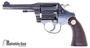 Picture of Used Colt Police Positive Revolver, 38 Short Colt, 4" Blued Barrel, Engraved St.B. Loose Fitting Non-Original Grips, Otherwise Good Condition