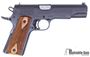 Picture of Used Tanfoglio 1911 Witness Semi Auto Pistol, 45 ACP, Blued/Wood, 7 Rd, Modified Trigger, Good Condition