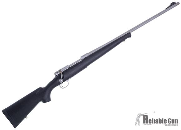Picture of Used Winchester Model 70 Classic Stainless (Control Round feed) 338 Win Mag, 23" Barrel, 3 Position Safety, McMillan Synthetic Stock, Good Condition