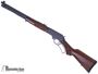 Picture of Used Henry Model H010 Lever Action Rifle - 45-70, Blued, 18.43", American Walnut Stock, Adj. Semi-Buckhorn w/ Diamond Insert & Brass Bead Front Sight, As New in Box Condition