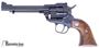 Picture of Used Ruger Single Six Revolver Convertible, 22 LR- 22 WMR, 5.5'' Barrel, Blued,  Wood Grips, Good Condition