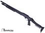 Picture of Used Mossberg 590M Mag Fed Pump Action Shotgun - 12Ga, 2 3/4", 18.5", Matte Blued, Top Picatinny Rail, Folding Stock w/ Shell Holder Stock, Front Bead Sight, Fixed Cylinder, 2x Detachable Magazine, Excellent Condition