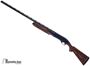 Picture of Used Remington 870 Wingmaster Magnum Pump Action Shotgun - 12ga, 3", 30", Vented Rib, High Polish Blued, Minor Pitting on Barrel, Walnut Stock, 4rds, Bead Sight, Fixed Full, Very Good Condition