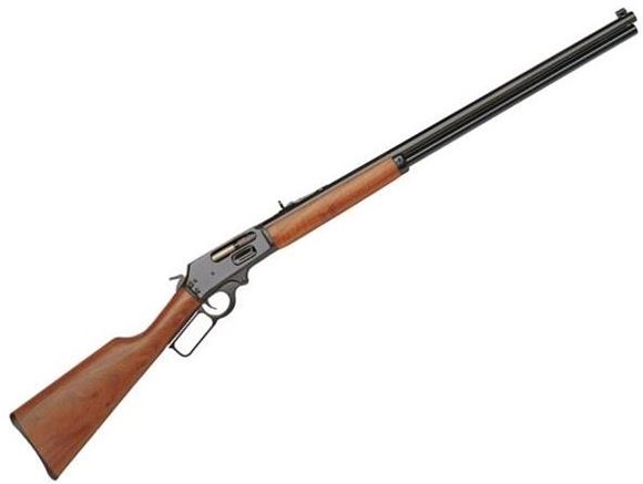 Picture of Marlin 1895CB Lever Action Rifle - 45-70 Govt, 26", Octagonal Barrel, Blued, Adjustable Marbles Arms semi-Buckhorn Rear Sight & Marbles front sight post, Black Walnut Straight Grip Stock, 9rds