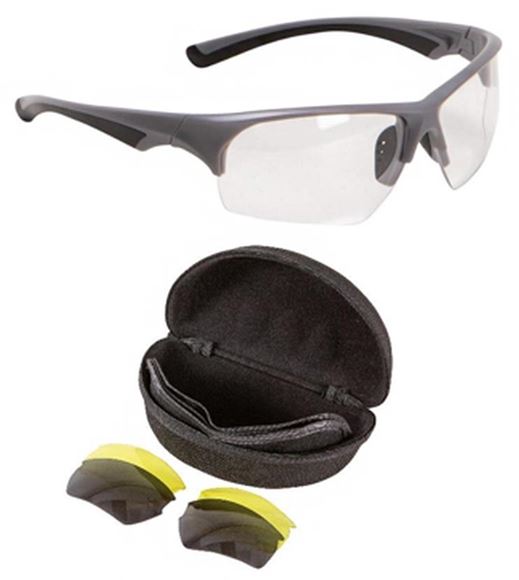 Picture of Allen Company Safety Glasses - Ion Ballistic Shooting Glasses, 3 Lens Set (Clear, Tinted, Yellow)