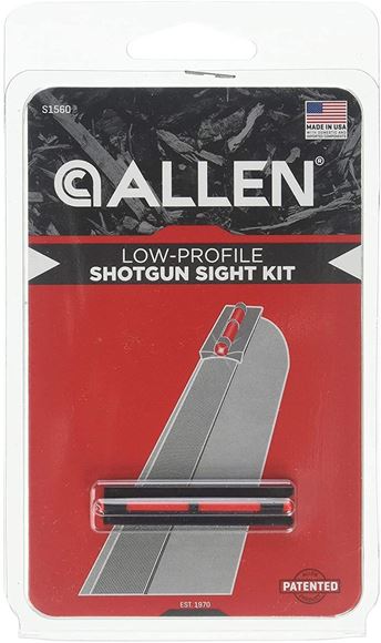 Picture of Allen Shooting Accessories, Sights - Front Shotgun Sight, Red, Fits 5/16" Remington & Benelli 12Ga Guns