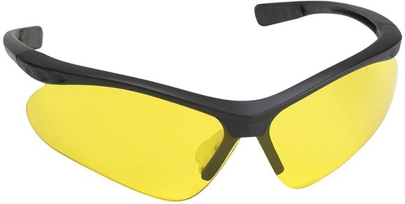 Picture of Champion Shooting Gear, Safety Glasses - Ballistic Shooting Glasses, Black Frame w/ Yellow Lenses