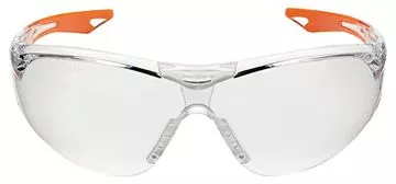 Picture of Champion Shooting Gear, Safety Glasses - Youth Ballistic Shooting Glasses, Orange Frame w/ Clear Lenses