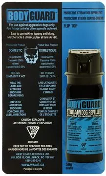 Picture of Defense Aerosols - Bodyguard Dog Repellent - Black, 50g