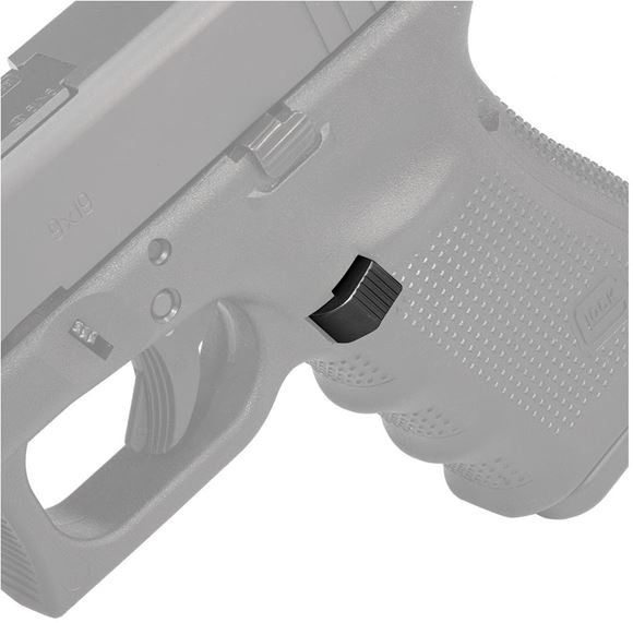 Picture of GlockStore Glock Parts - Aluminum Extended Magazine Catch, Black, 9mm/40 S&W/357 SIG, Gen 4/5