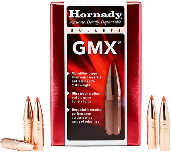 Picture of Hornady GMX Bullets, Reloading -  30 Cal, .308, 180gr, GMX, Qty. 50, Non-Lead