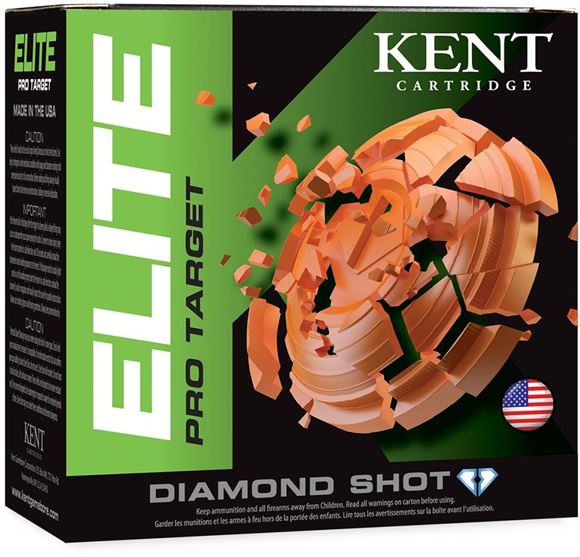 Picture of Kent Elite Pro Target Shotgun Ammo - 12Ga, 2-3/4", 1-1/8oz, #7.5, 25rds Box, 1300fps