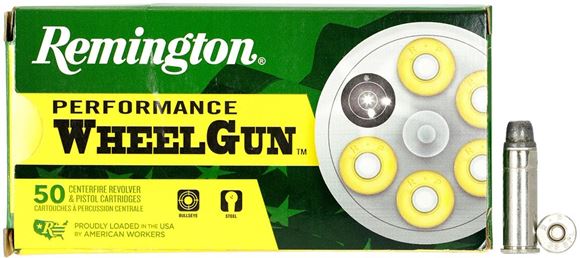 Picture of Remington Performance Wheelgun Handgun Ammo - 38 Special, 158Gr, LD SWC, 50rds Box