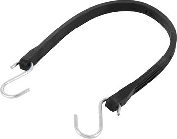 Picture of Snappi Hookers - 30" Black Rubber Bungee, Metal Hooks, Tarp Straps