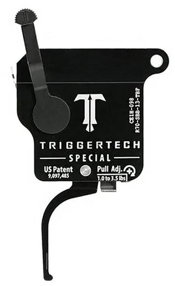Picture of Trigger Tech, Remington 700 Trigger - Special Frictionless Trigger, Flat, Single Stage, 1-3.5 lbs, PVD Black