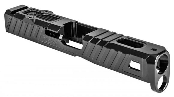 Picture of ZEV Technologies Slide - Omen Slide for Gen5 Glock, RMR Cut, Stripped, 17-4 Stainless, Gray Color