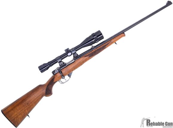 Picture of Used Brno ZKW465 Bolt-Action .22 Hornet, 22.5'' Barrel w/Sights, Wood Stock, Double Set Trigger, Tasco 10x40AO  Scope, One Mag, Good Condition