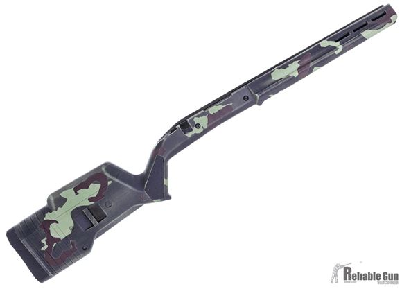 Picture of Custom Magpul Stocks - Hunter 700, Remington 700 Short Action, Green Camo w/ AIC magwell