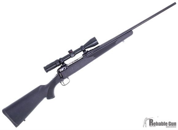 Picture of Used Savage Model 111 30-06 sprg Bolt Action Rifle, Blued, Synthetic Stock, Simmons 3-9x40mm, 1 Magazine, Good Condition