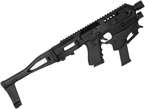 Picture of CAA - MCK Micro Conversion Kit (NFA) - Composite Chassis for Glock 17,19,19X,22,23,31,32,G45, Ambidextrous, Integral Charging Handle, Top & Side Rails, Folding Buttstock, Black, GEN 2
