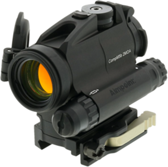 Picture of Aimpoint Red Dot Sights - Comp M5B, 2 MOA, w/ Mount & Tools, AAA Battery, 6 Daylight, 4 Night Vision, Anti-reflex, NVD-Compatible