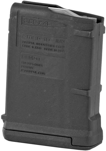 Picture of Magpul Magazines - PMAG 10 AR/M4 Standard, 5.56x45mm NATO, 5/10rds, Black