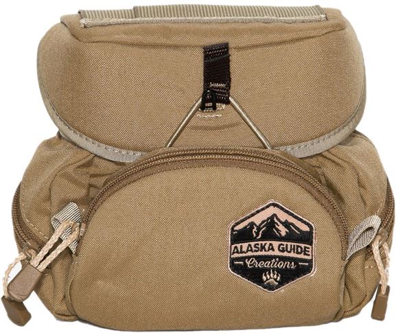Picture of Alaska Guide Creations Binocular Harness Packs - Kodiak Cub Bino Pack, Coyote Brown, Fits Up To 10x42 Binoculars, & Medium Sized Rangefinders