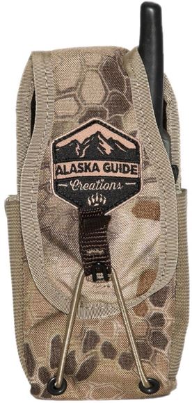 Picture of Alaska Guide Creations Bino Pack Accessories - In Line Accessory Pouch, Kryptek Camo, 3" (Width) x 4-7.5" (Adjustable Height) x 2.5" (Depth)