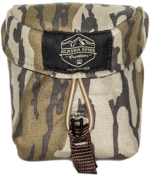 Picture of Alaska Guide Creations Rangefinder Pouch - Mossy Oak Bottom Lands Camo, Rangefinder Pouch, 3 1/2" (Width) x 4 1/2" (Height) x 2" (Depth)