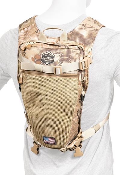 Picture of Alaska Guide Creations Hydration Packs - Stalker Backpack Add On, Kryptek Camo, Fits Up To 3L Bladder(Not Included)