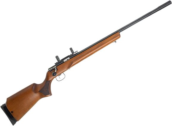 Picture of Used Anschutz 64 MP R Multi Purpose Bolt Action Rifle - 22 LR, 25.5", Match Heavy Barrel, Blued, Hardwood Beavertail Stock w/Adjustable Butt Plate, 2-Stage 5092 Trigger, Picatinny Rail, Burris 1'' Rings, Harris Bipod Adapter, Single Shot Adapter, 1 x 5 R