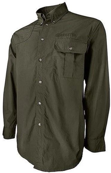 Beretta Men's Clothing, Shooting Shirt - Green, 100% Cotton, XXL ...