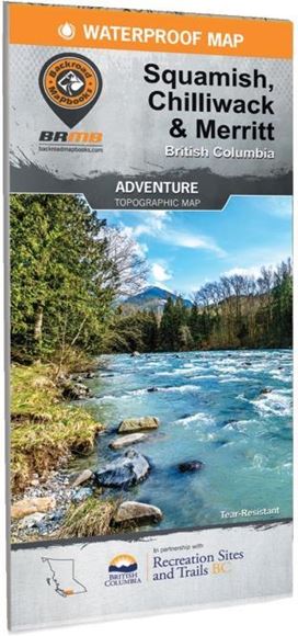Picture of Backroad Mapbooks, Adventure Map - British Columbia, Chilliwack & Merritt, 2nd Edition