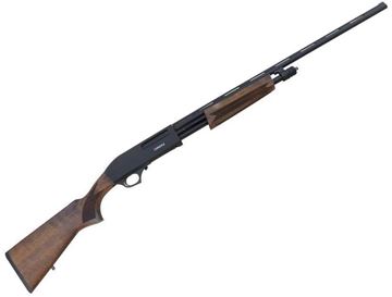 Picture of Canuck Hunter Pump Action Shotgun - 410 Bore, 3", 26", Chrome Lined, Oil Finish Turkish Walnut Stock, Fiber-Optic Front Sight, 4rds, Mobil Chokes (F,IM,M,IC,C)