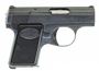 Picture of Used Browning "Baby Browning" Semi Auto Pistol, 25 ACP, 1 Mag, Blued, Synthetic Grip, Very Good Condition