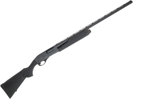 Picture of Used Remington Model 870 Synthetic Pump Action Shotgun - 12Ga, 3", 28", Black Oxide, Matte Black Synthetic Stock, 4rds, Single Bead Sight, Very Good Condition