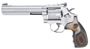 Picture of Used Smith & Wesson (S&W) Model 686-6 Target Champion DA/SA Revolver - 357 Mag, 6", Stainless, 6rds, Laminate Wood Grips, LPA Target Front & Adjustable Rear Sights, 686 Target Champion Marking On Right Side, Original Box, Excellent Condition