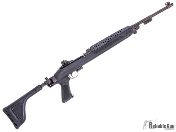 Picture of Used US M1 Carbine Semi-Auto Rifle - .30 Carbine, 18" Barrel, Black Choate Folding Stock, Heat Shield, Fair Condition